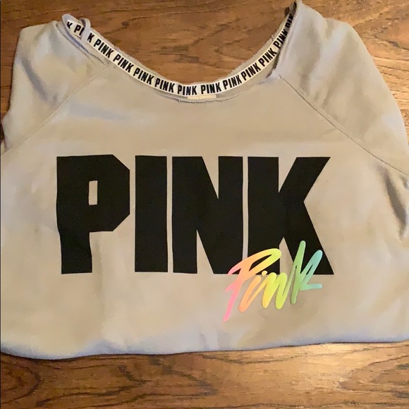 PINK Victoria's Secret Tops - Pink sweatshirt